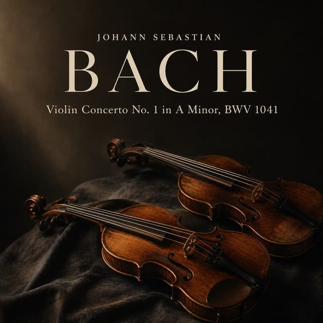 Johann Sebastian Bach: Violin Concerto No. 1 in A Minor, BWV 1041- I. Allegro by Johann Sebastian Bach, 4 Mallet