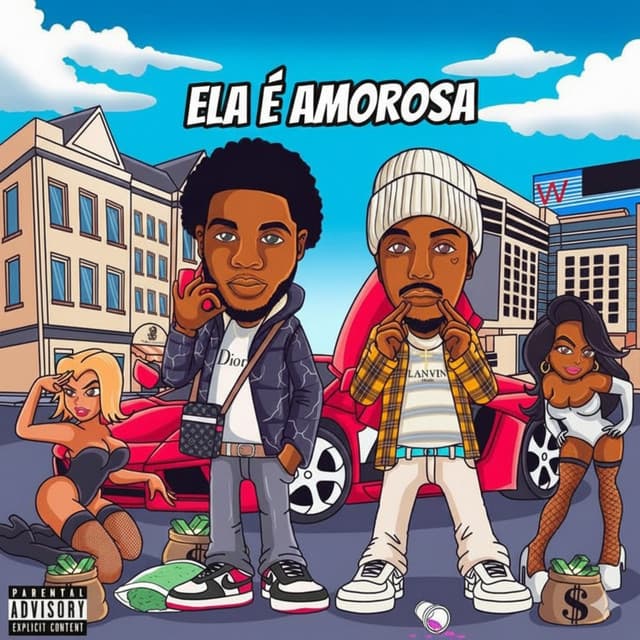 ELA E AMOROSA by Mc Gw, marceu inovadora, Beka El Star, inovadora music