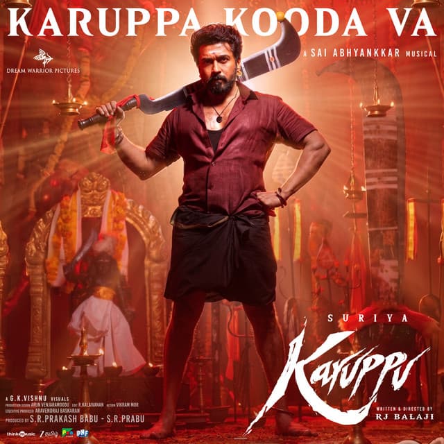 Karuppa Kooda Va (From "Karuppu") by Sai Abhyankkar, V.M. Mahalingam, Pa. Vijay