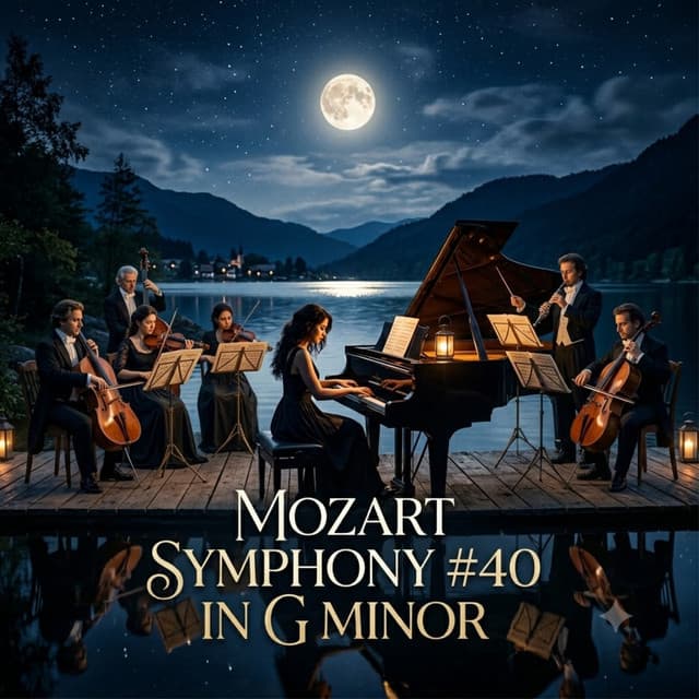 Mozart Symphony #40 in G Minor (Classical) by Wolfgang Amadeus Mozart, Julio Miguel, Los Incateños, Schola Camerata
