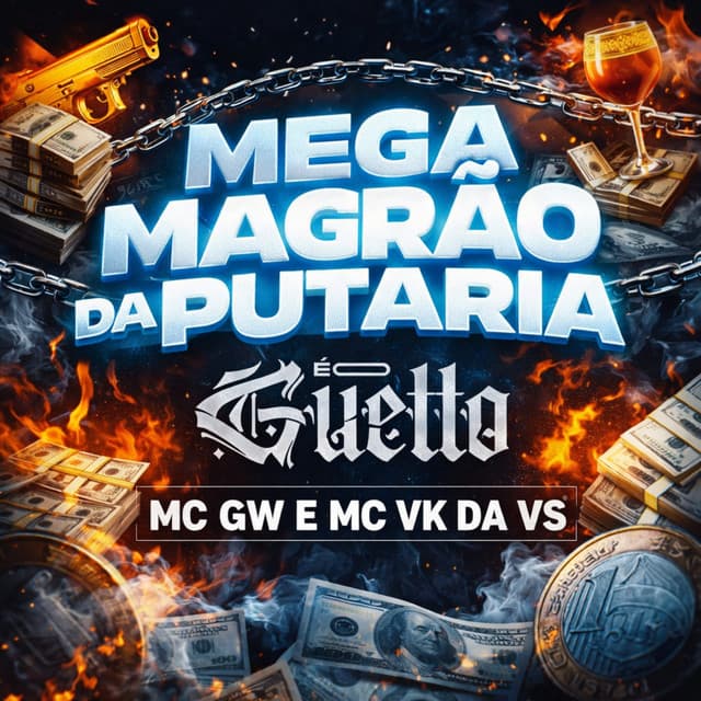 Mega Magrão da Putaria by Mc Gw, MC VK DA VS, ÉO GUETTO