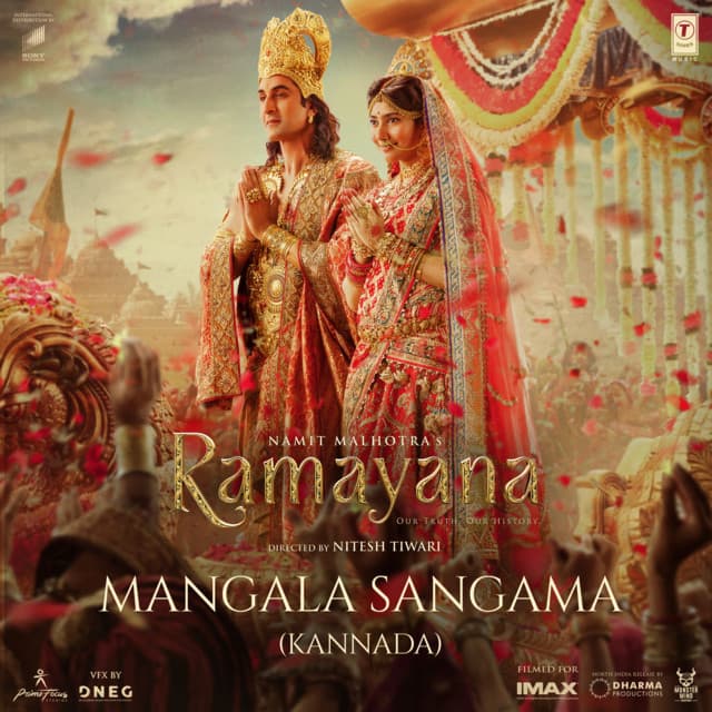 Mangala Sangama (From "Ramayana") by A.R. Rahman, Armaan Malik, Bela Shende, Karthik Saragur