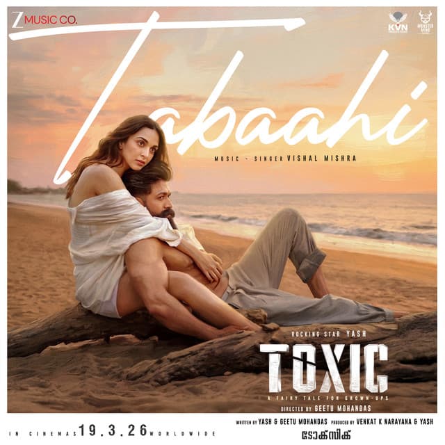 Tabaahi (From "Toxic - Malayalam") by Vishal Mishra, Rafeeq Ahammed