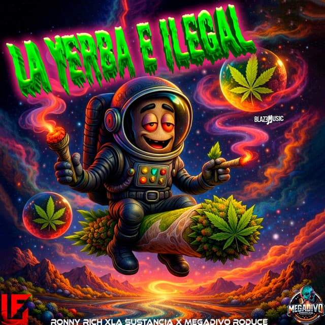 La Yerba E Ilegal by Megadivo Produce, Ronny Rich, La Sustancia Oficial