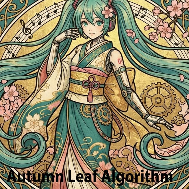 Autumn Leaf Algorithm by Hatsune Miku, Ingeborg Sørendottir