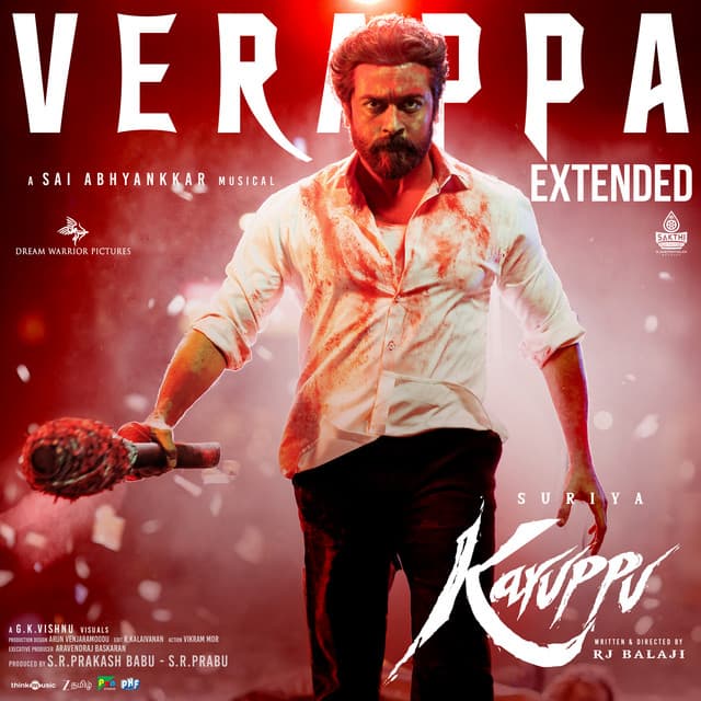 Verappa - Extended (From "Karuppu") by Sai Abhyankkar, Arivu, Arun Srinivasan