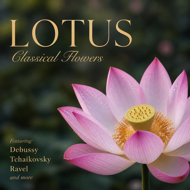 "'Lotus - Classical Flowers": Debussy, Tchaikovsky and More by Johann Sebastian Bach, Claude Debussy, Camille Saint-Saëns, Pyotr Ilyich Tchaikovsky, Frédéric Chopin, Wolfgang Amadeus Mozart, Ludwig van Beethoven, Maurice Ravel, Erik Satie, Francis Poulenc