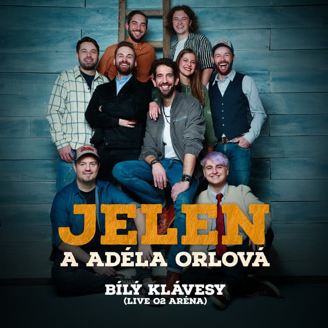 Bílý klávesy (Živě v O2 areně) by Jelen, Adéla Orlová