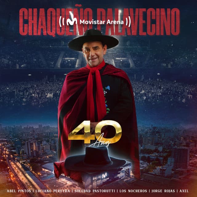 40 Años (En Vivo en el Movistar Arena) by Chaqueño Palavecino