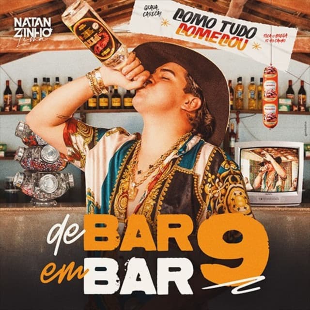 De Bar em Bar 9 (Ao Vivo) by Natanzinho Lima