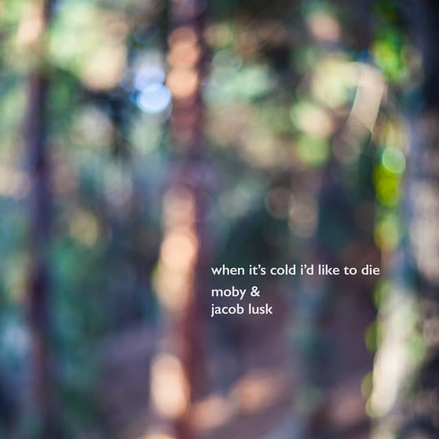 When It's Cold I'd Like to Die by Moby, Jacob Lusk