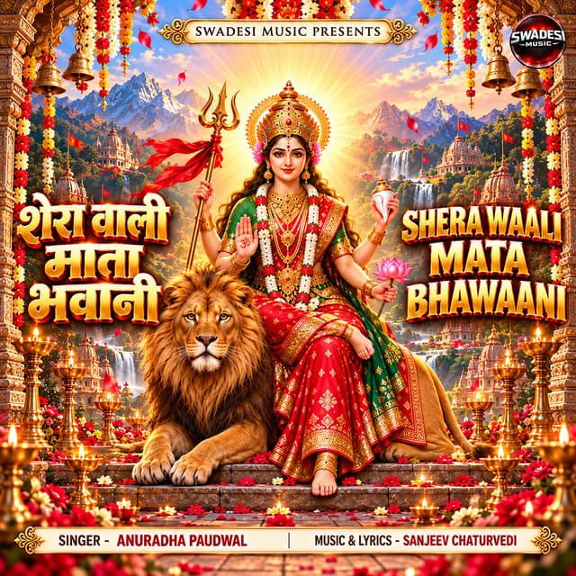 Shera Waali Mata Bhawaani by Anuradha Paudwal, Sanjeev Chaturvedi