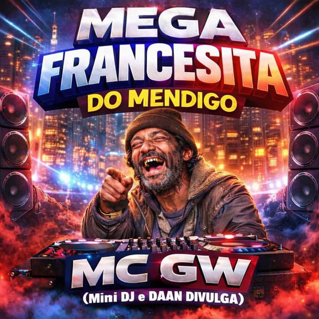 Mega Francesita do Mendigo by Mc Gw, Mini DJ, DAAN DIVULGA