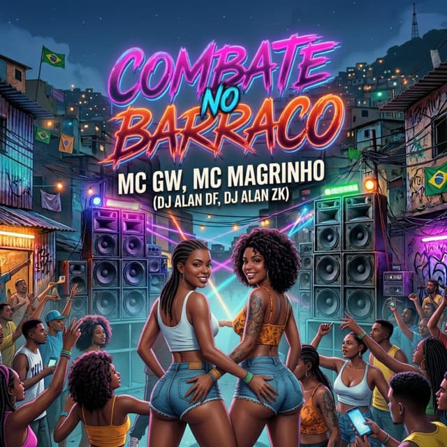 Combate no Barraco by Mc Gw, DJ ALAN DF, Mc Magrinho, DJ ALAN ZK
