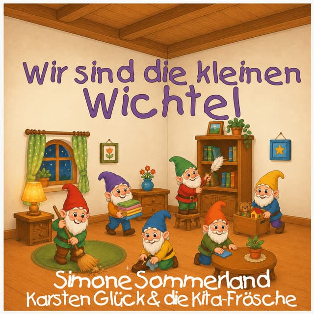 Wir sind die kleinen Wichtel by Simone Sommerland, Karsten Glück, Die Kita-Frösche