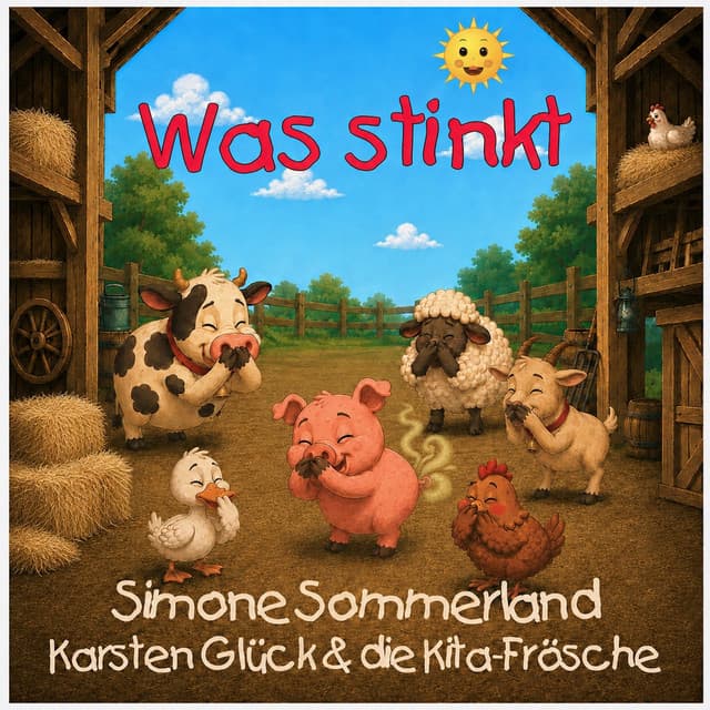 Was stinkt by Simone Sommerland, Karsten Glück, Die Kita-Frösche