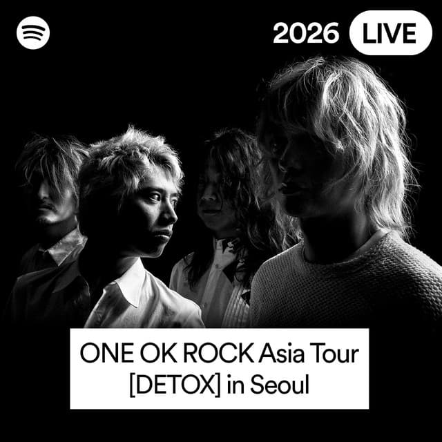 ONE OK ROCK DETOX Asia Tour 2026 in Seoul by ONE OK ROCK