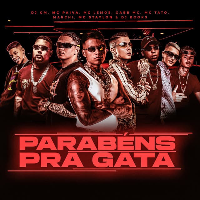 Parabéns pra Gata by Dj GM, Mc Paiva ZS, MC Lemos, Gabb MC