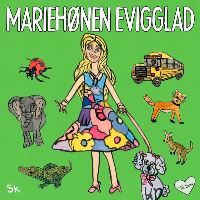 Mariehønen Evigglad by Trine Therkelsen