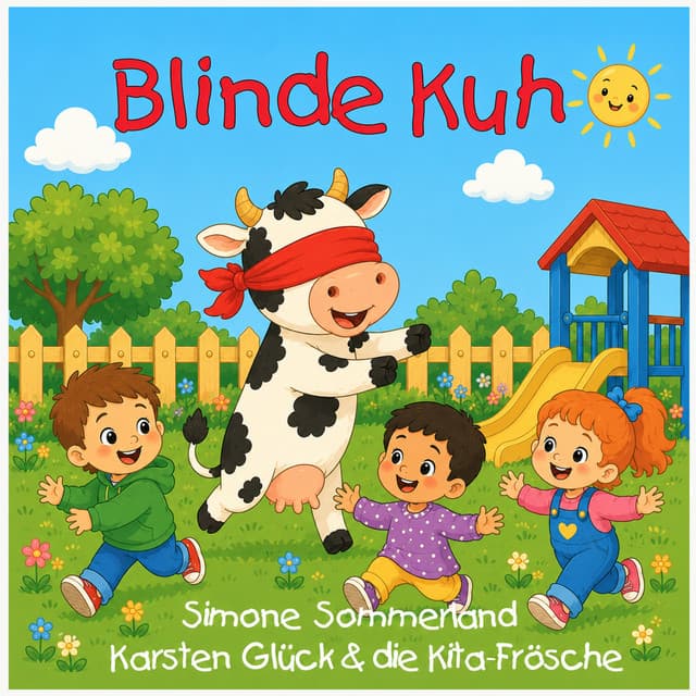 Blinde Kuh by Simone Sommerland, Karsten Glück, Die Kita-Frösche
