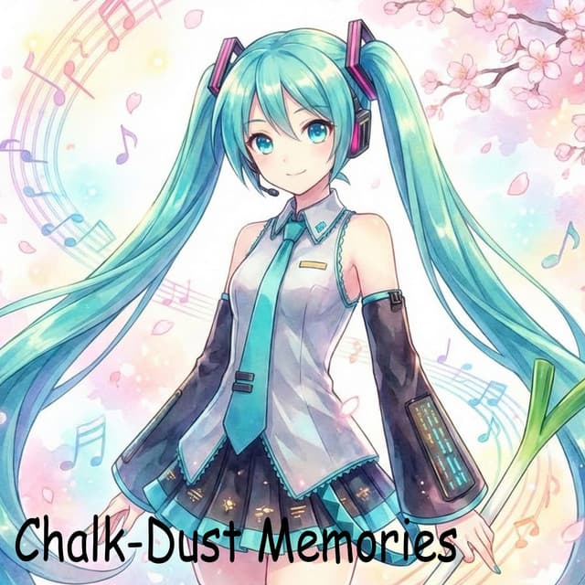 Chalk-Dust Memories by Hatsune Miku, Emily Bjørk