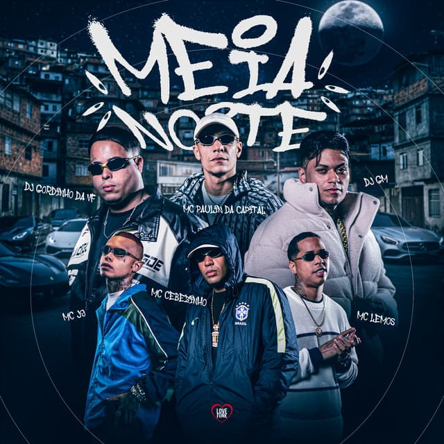 Meia Noite by Dj GM, DJ GORDINHO DA VF, MC Paulin da Capital, MC Cebezinho