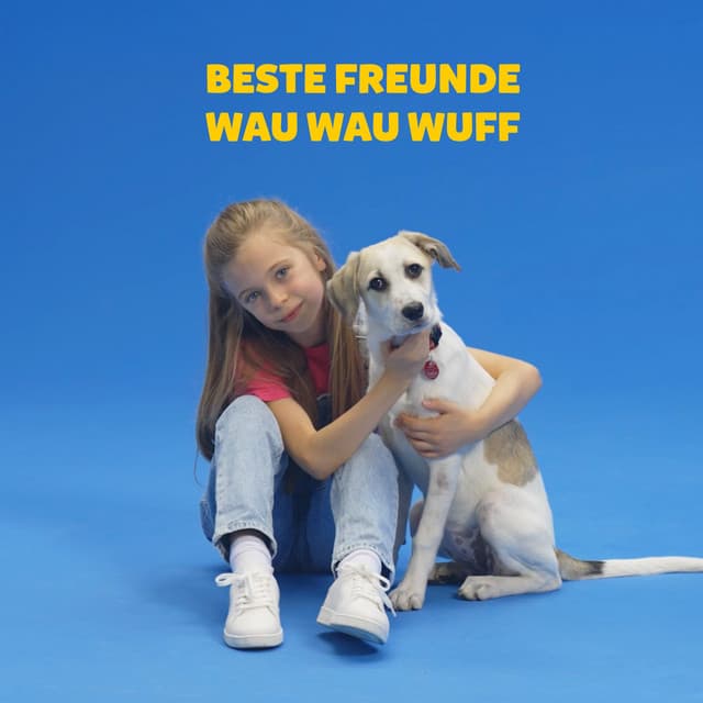 Beste Freunde Wau Wau Wuff by Lichterkinder