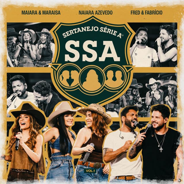 Sertanejo Série A | Vol.1 (Ao Vivo Em Goiânia) by Maiara & Maraisa, Naiara Azevedo, Fred & Fabrício