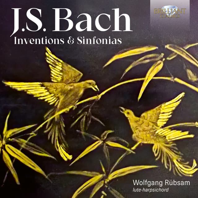 J.S. Bach: Inventions & Sinfonias by Johann Sebastian Bach, Wolfgang Rübsam