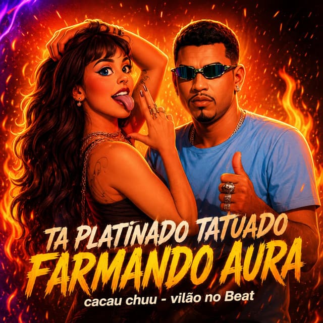Tá Platinado Tatuado Farmando Aura by CACAU CHUU, Vilão no Beat