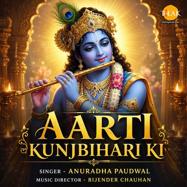 Aarti Kunjbihari Ki by Anuradha Paudwal, Bijender Chauhan