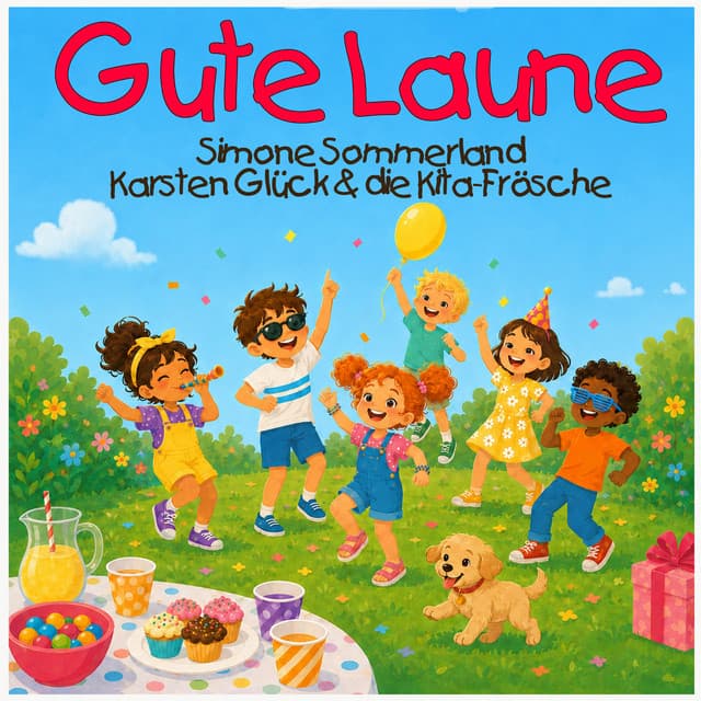 Gute Laune by Simone Sommerland, Karsten Glück, Die Kita-Frösche