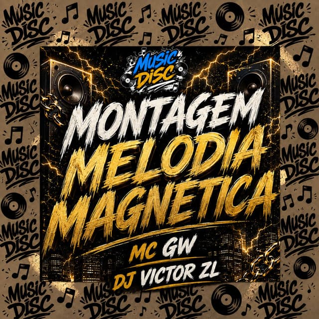 Montagem Melodia Magnética by Mc Gw, DJ VICTOR ZL