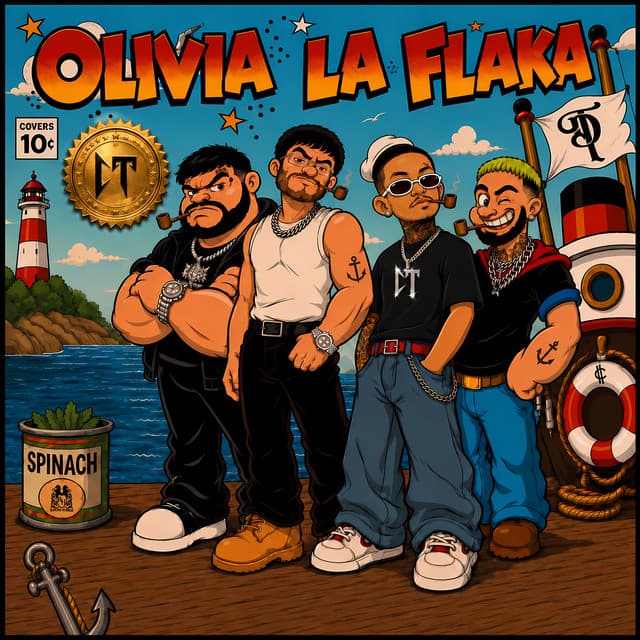 OLIVIA LA FLAKA by Natanael Cano, Tito Double P, Victor Mendivil, Ovi