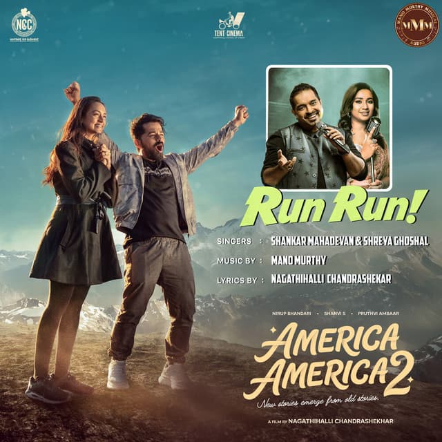 Run Run! (From "America America 2") by Shankar Mahadevan, Shreya Ghoshal, Mano Murthy