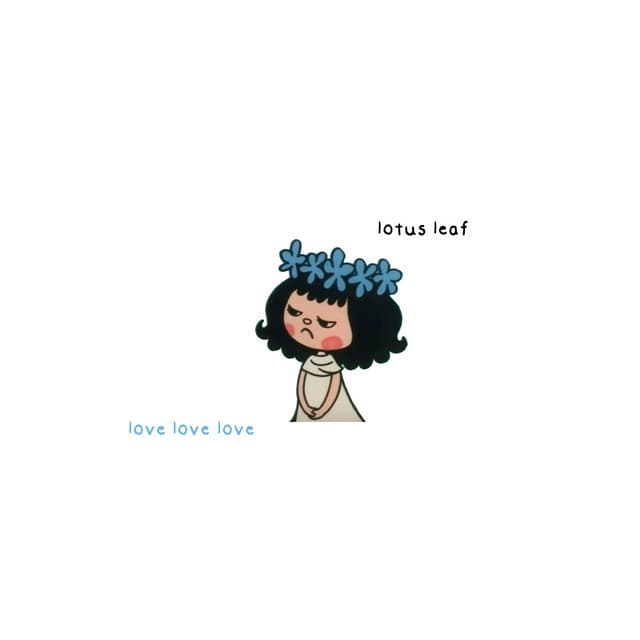 love love love by Shiloh Dynasty, lotus leaf