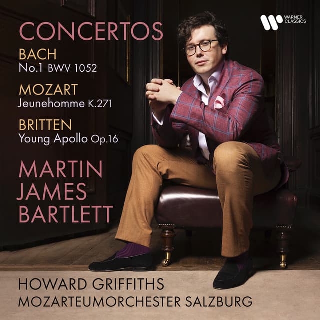 Bach: Piano Concerto No. 1, BWV 1052: I. Allegro by Johann Sebastian Bach, Martin James Bartlett, Mozarteumorchester Salzburg, Howard Griffiths