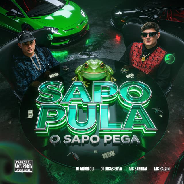 O SAPO PULA O SAPO PEGA by dj andreoli, DJ LUCAS SILVA, MC Kalzin, Mc Sabrina