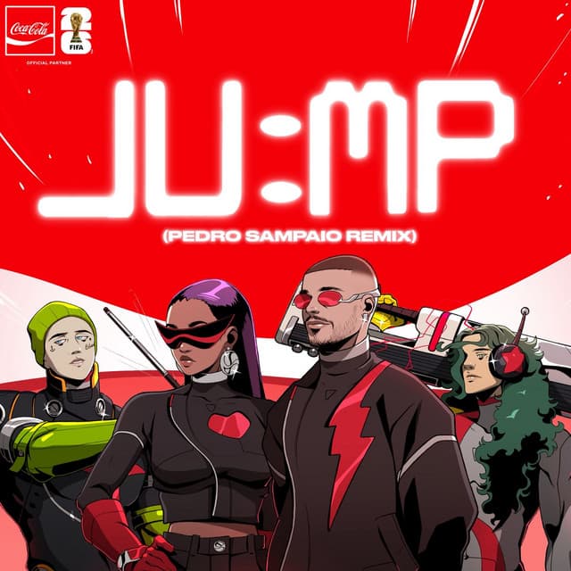 JUMP (feat. Steve Vai & Travis Barker) [PEDRO SAMPAIO Remix / Coca-Cola Anthem for the FIFA World Cup 26™] by J Balvin, Amber Mark, PEDRO SAMPAIO