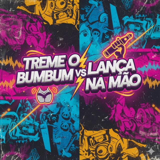 Treme o Bumbum Vs Lança na Mão by Mc Gw, DJ VT DA RUA LARGA, LDF RECORDS