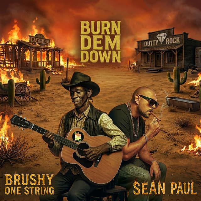 Burn Dem Down by Sean Paul, Brushy One String