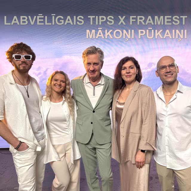 Mākoņi pūkaiņi by Labvēlīgais Tips, Framest
