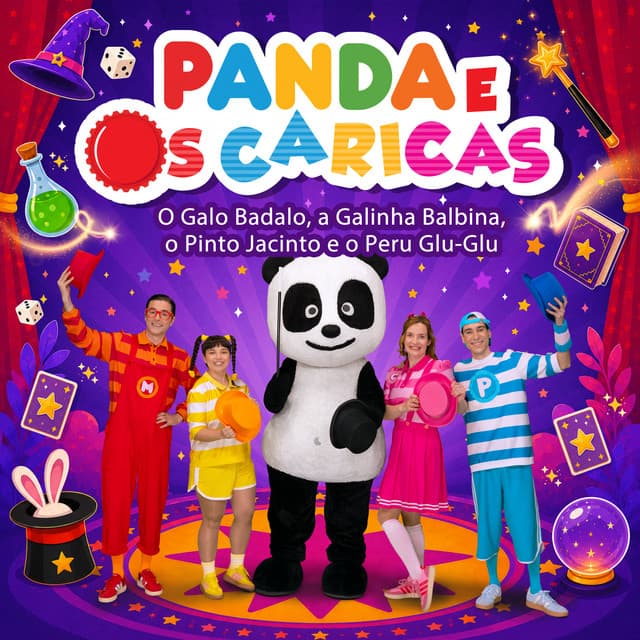 O Galo Badalo, a Galinha Balbina, o Pinto Jacinto e o Peru Glu-Glu by Panda e Os Caricas