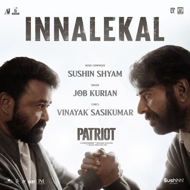 Innalekal (From "Patriot") by Sushin Shyam, Job Kurian, Vinayak Sasikumar