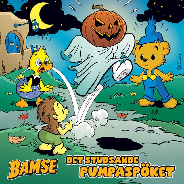 Bamse och det studsande pumpaspöket by Bamse