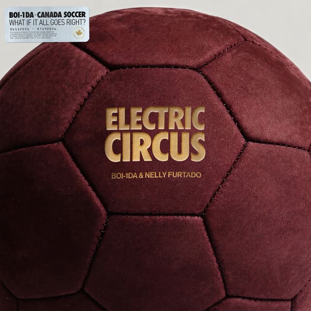 ELECTRIC CIRCUS by Nelly Furtado, Boi-1da, Canada Soccer