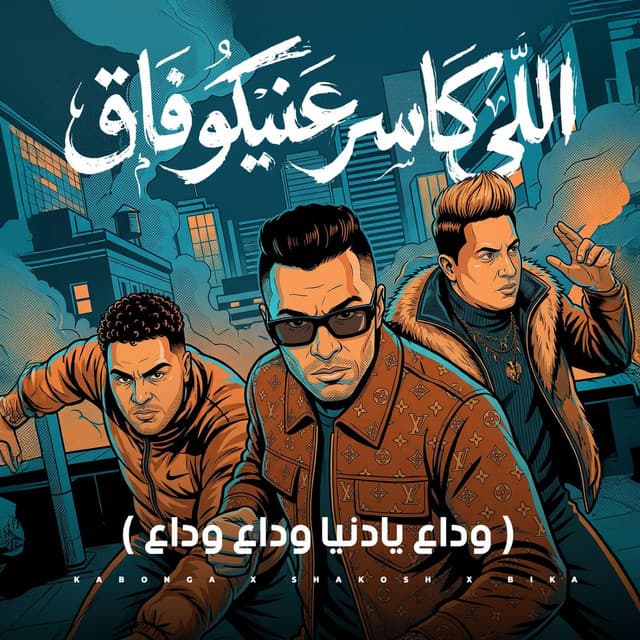 اللى كاسر عنيكو فاق ( وداع يادنيا وداع وداع ) by Hassan Shakosh, Hamo Bika, Eslam Kabonga