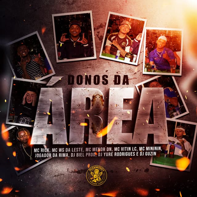 DONOS DA ÁREA by MC Rick, Mc Menor DN, Mc Mininin, Jogador da Rima