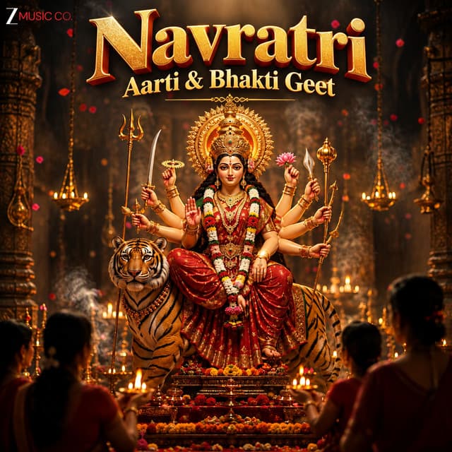 Navratri Aarti & Bhakti Geet by Alka Yagnik, Sanjeev Chaturvedi, Arko, Asees Kaur