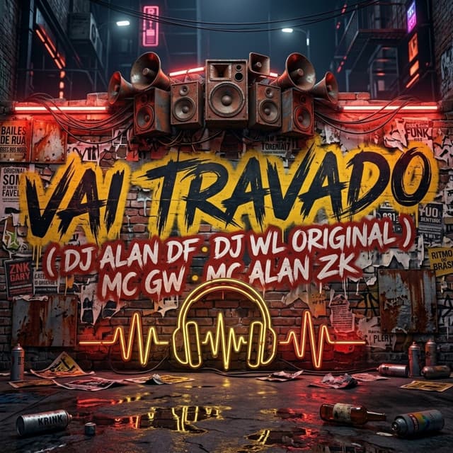 Vai Travado by Mc Gw, DJ ALAN DF, MC ALAN ZK, DJ WL ORIGINAL